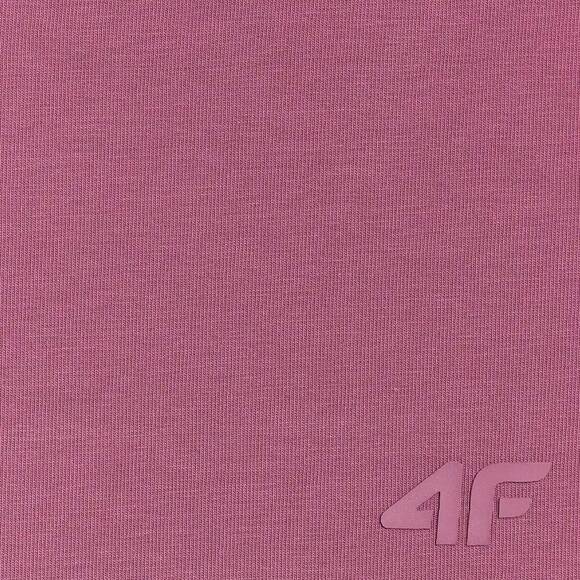 Koszulka damska 4F F2439 burgund 4FWAW25TTSHF2439 60S