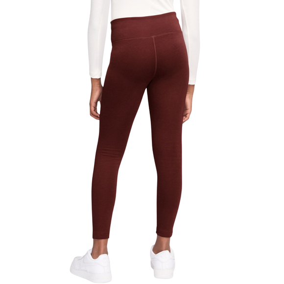 Legginsy dla dzieci Nike Sportswear Classic bordowe FZ5583 658