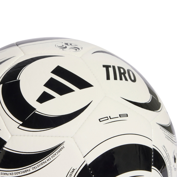 Piłka nożna adidas Tiro Club biało-czarna JW1530