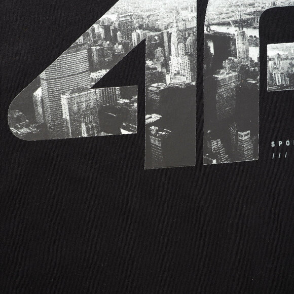 Koszulka męska 4F M357 głęboka czerń 4FWSS26TSLEM357 20S