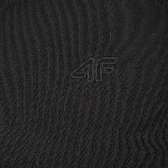 Koszulka dla dziewczynki Longsleeve 4F F460 głęboka czerń 4FJWMM00TLONF460 20S