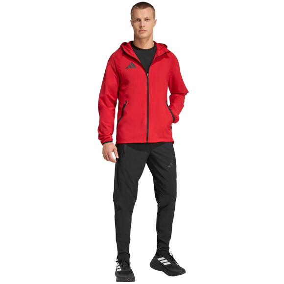 Kurtka męska adidas Tiro 26 Travel Windbreaker czerwona KD3337