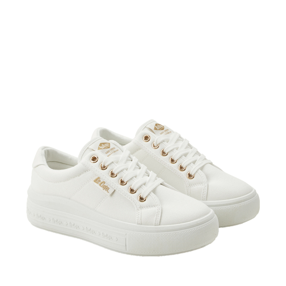 Buty damskie Lee Cooper białe LCW-26-44-4474LA