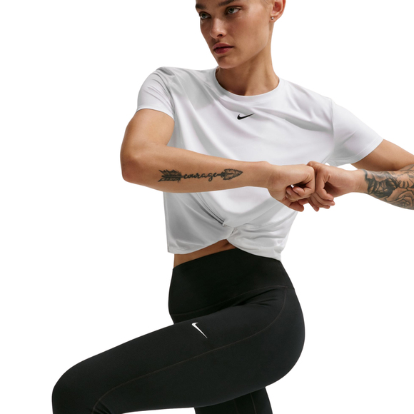 Legginsy damskie Nike One Seamless Front czarne HJ9195 013