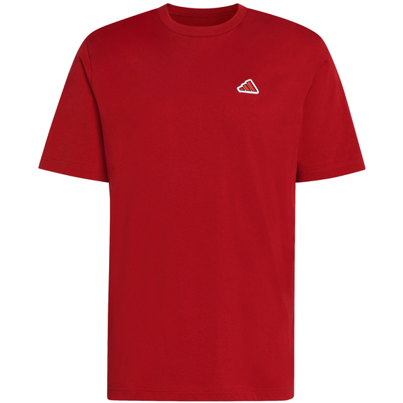 Koszulka męska adidas Color Icon Graphic czerwona KT4444