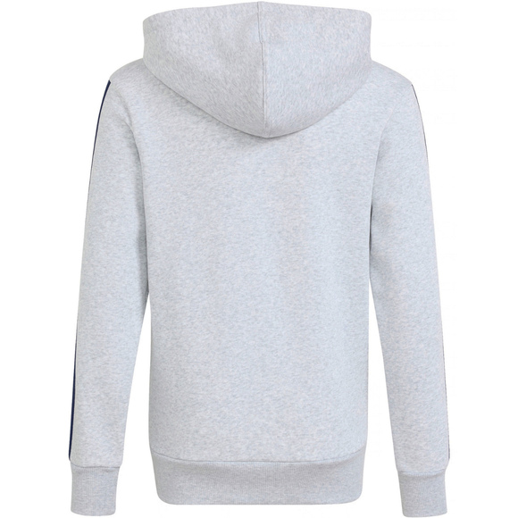Bluza dla dzieci adidas Essentials Full-Zip Hoodie jasnoszara KQ9050