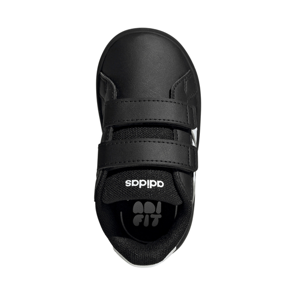 Buty dla dzieci adidas Grand Court 3.0 czarne KJ4371