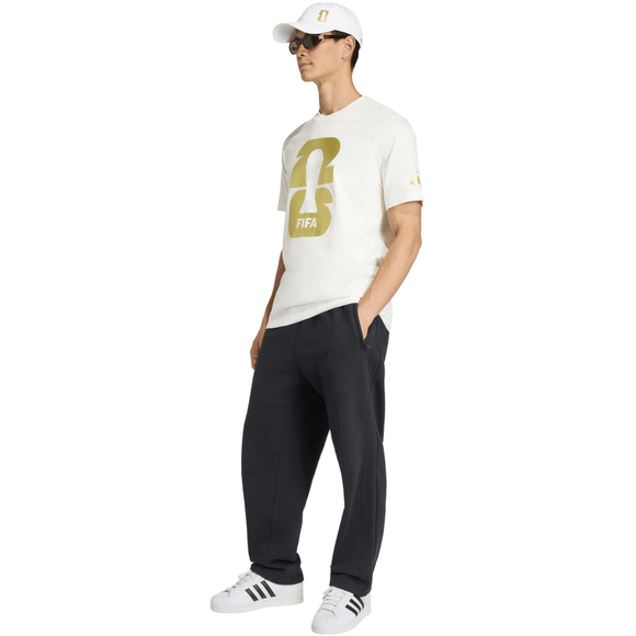 Koszulka męska adidas FIFA World Cup 26 Official Emblem biała KB3703