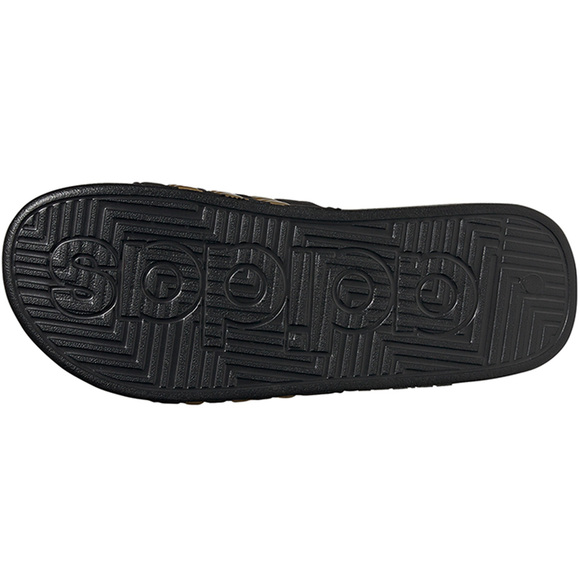 Klapki adidas Adissage czarno-złote EG6517