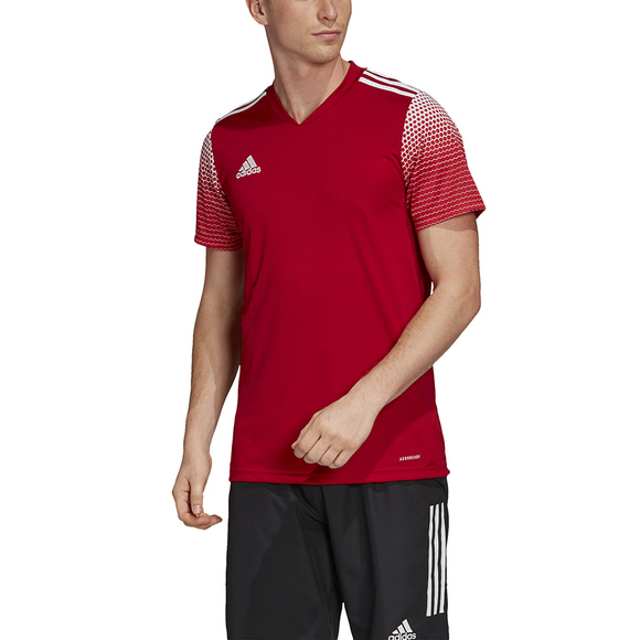 Koszulka męska adidas Regista 20 Jersey czerwono-biała FI4551