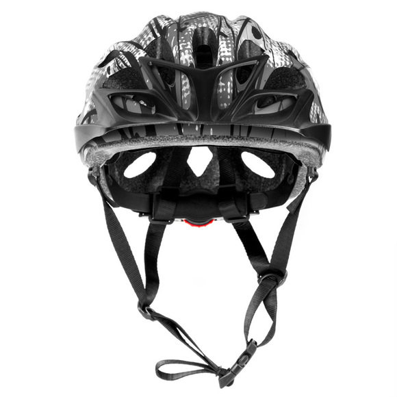 Kask rowerowy Spokey Checkpoint 55-58 cm biało-czarny 926890