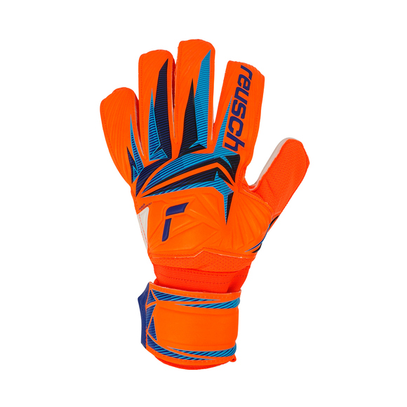 Rękawice bramkarskie Reusch Attrakt Solid pomarańczowe 5670516 2290