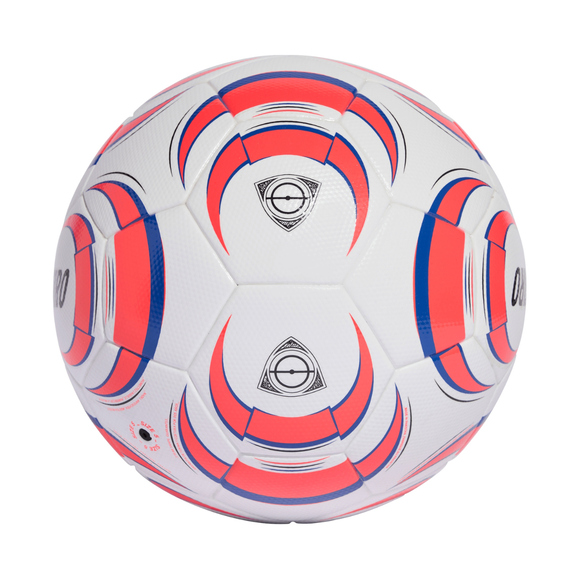 Piłka nożna adidas Tiro League J290 biało-pomarańczowa JW1527