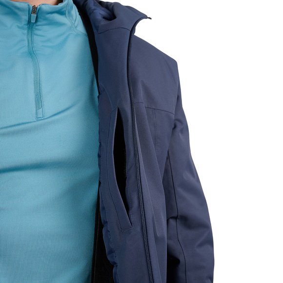 Kurtka narciarska męska 4F M0951 granatowa 4FWAW25TTJAM0951 31S