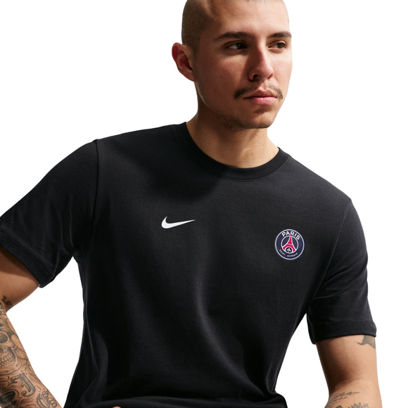 Koszulka męska Nike PSG Essential czarna IM1664 010
