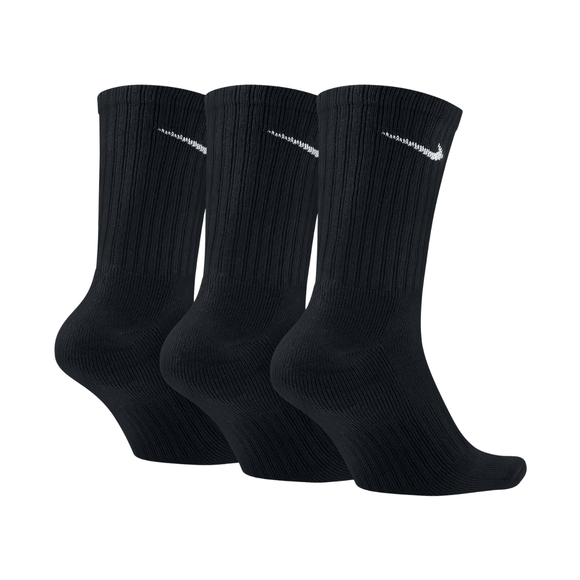 Skarpety Nike Value Cotton Crew 3pary czarne SX4508 001  