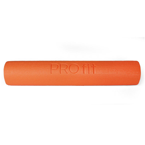Mata do yogi Profit Slim  173x61x0,5cm pomarańczowa DK 2203