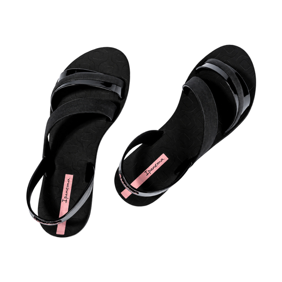 Sandały damskie Ipanema Vibrant Sand czarne 83767-BQ361