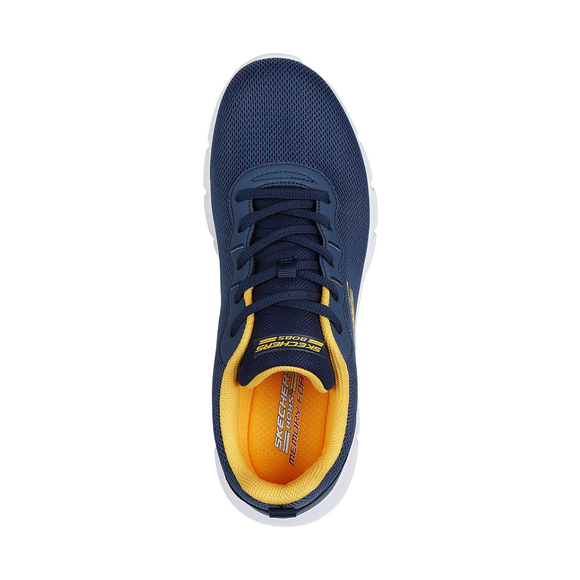 Buty męskie Skechers Bobs B Flex Icy Edge granatowe 118109 NVY