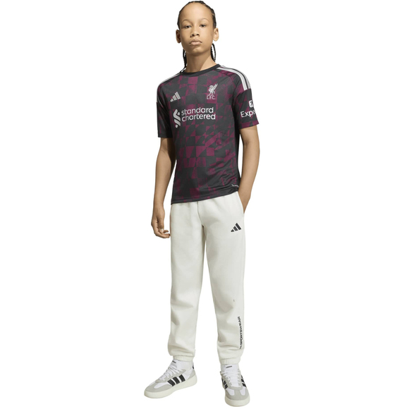 Koszulka dla dzieci adidas Liverpool FC 26/27 Third Jersey czarno-różowa KB8284