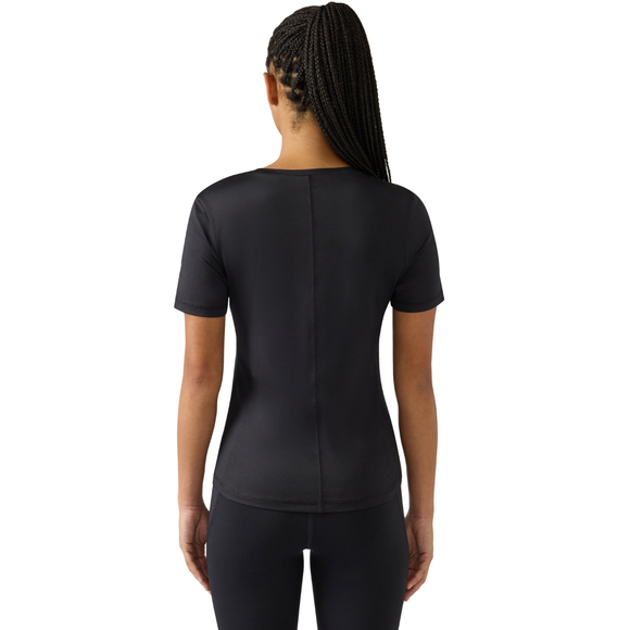 Koszulka damska Champion Crewneck T-Shirt czarna 118511 KK001