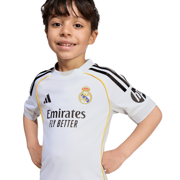 Komplet sportowy dla dzieci adidas Real Madrid 25/26 Home biały JN8870