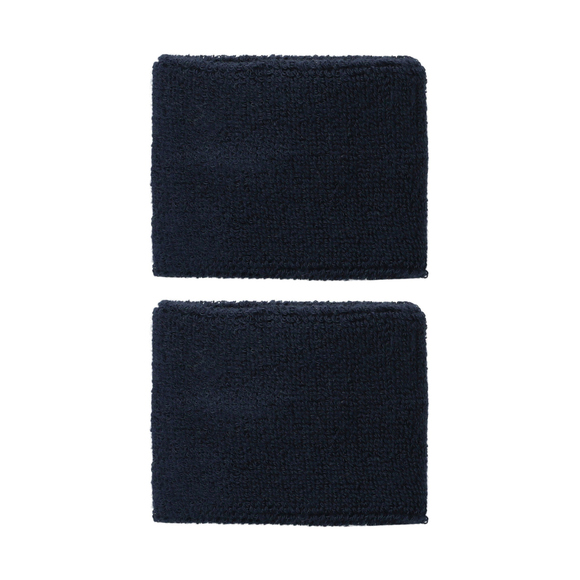 Frotka na rękę Asics Wrist Band 2 szt. granatowe 3043A143 400