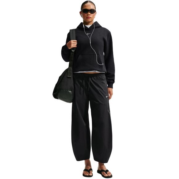 Bluza damska Nike Studio Fleece Medium Weight czarna IM8100 001