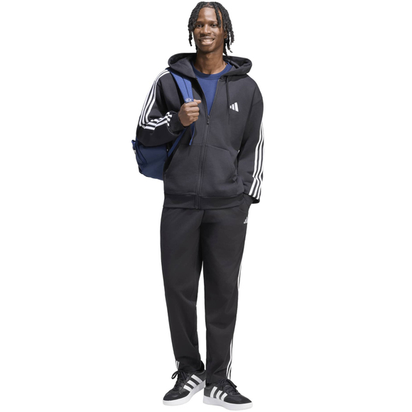 Spodnie męskie adidas Essentials 3-Stripes Single Jersey czarne KY6611