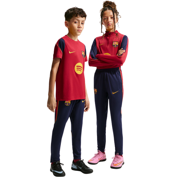 Spodnie dla dzieci Nike FC Barcelona Strike granatowe II2809 498