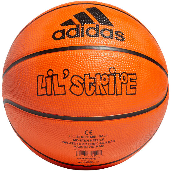 Piłka do koszykówki adidas Lil' Stripe Mini pomarańczowa HM4973