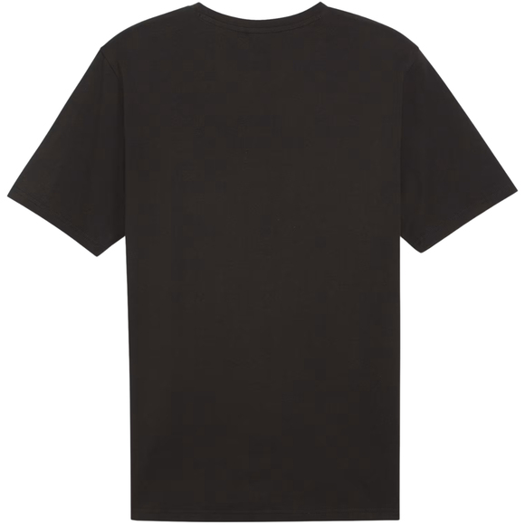 Koszulka męska Puma Team Rise Logo Jersey Cotton czarna 658705 03