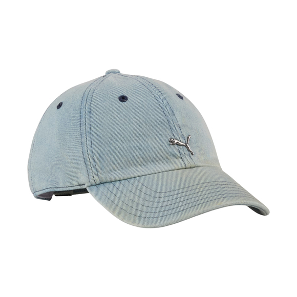 Czapka z daszkiem Puma Wardrobe Ess Matal Dad niebieska 25968 07