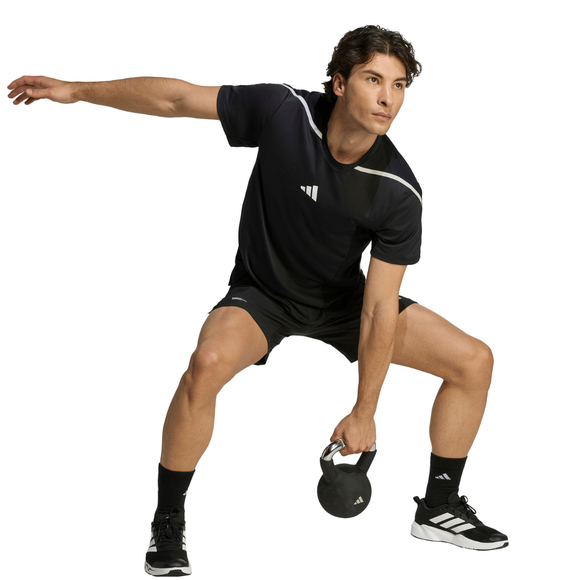 Spodenki męskie adidas Tech Apparel czarne JM8132