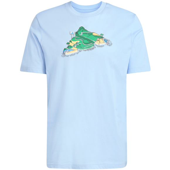 Koszulka męska adidas Novelty Mint jasnoniebieska JZ5038