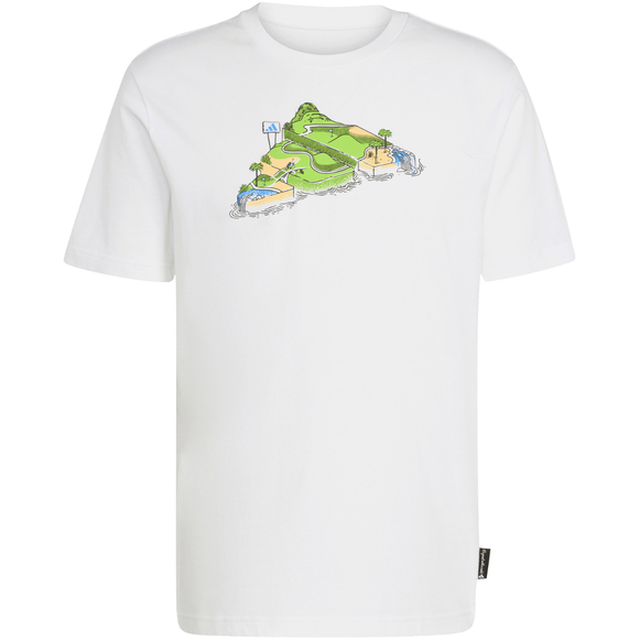 Koszulka męska adidas Novelty Mini biała JZ5037