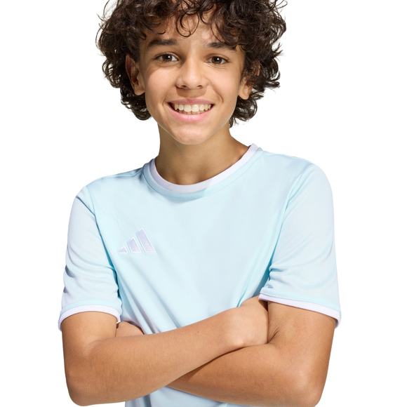 Koszulka dla dzieci adidas Entrada 26 Jersey błękitna KE9844