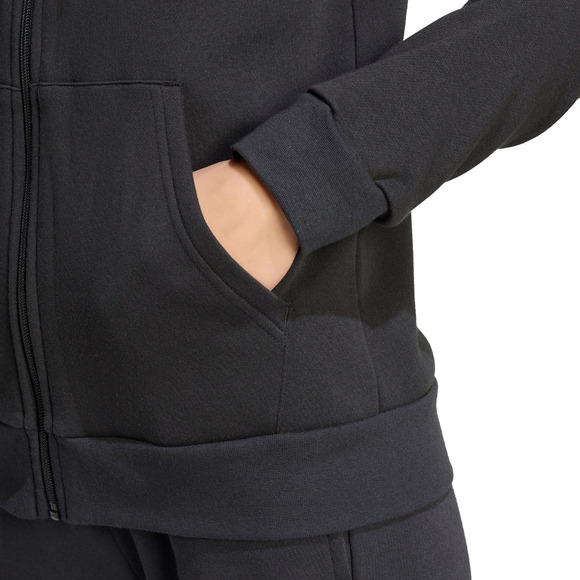 Bluza damska adidas Entrada 26 Full Zip Hoodie czarna KF5939