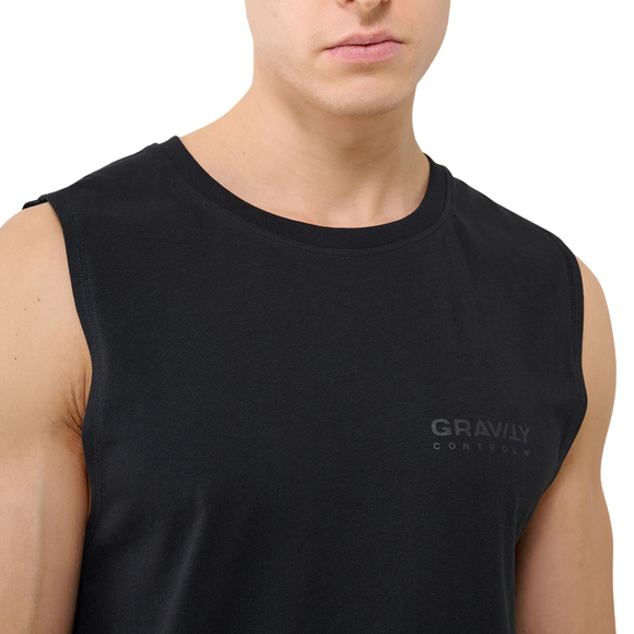 Koszulka męska 4F M128 głęboka czerń 4FWSS25TSLEM128 20S