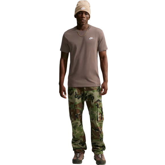 Koszulka męska Nike Club Tee brązowa AR4997 274