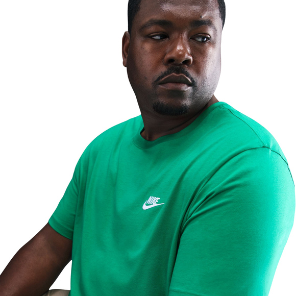 Koszulka męska Nike Club Tee zielona AR4997 324