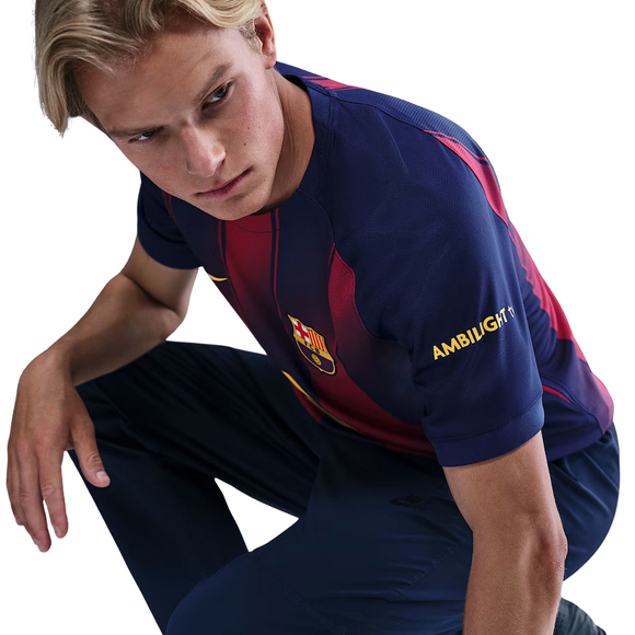 Koszulka męska Nike FC Barcelona Stadium Home 25/26 granatowa HJ4590 456