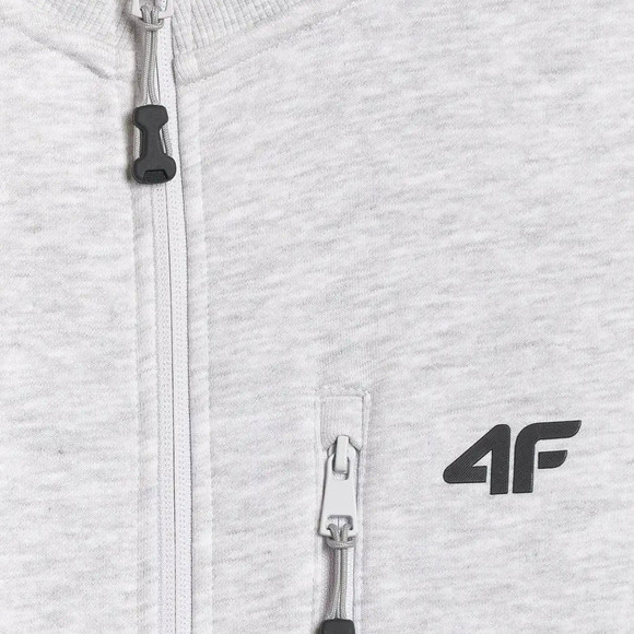 Bluza męska 4F M2547 chłodny jasny szary melanż 4FWMM00TSWSM2547 27M