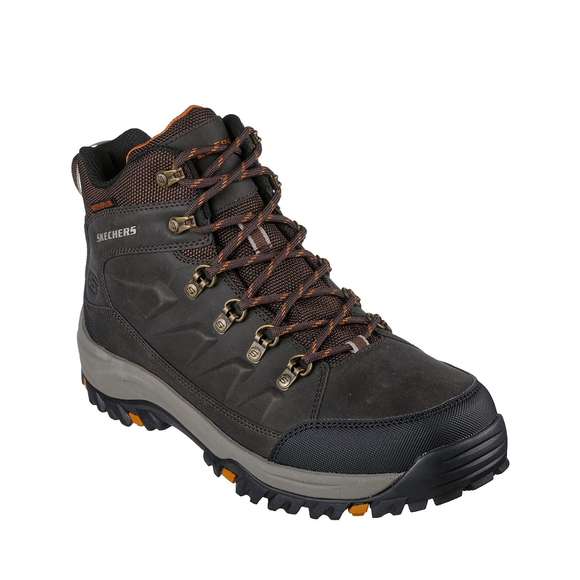 Buty męskie Skechers Relment-Daggett brązowe 204642 CHOC