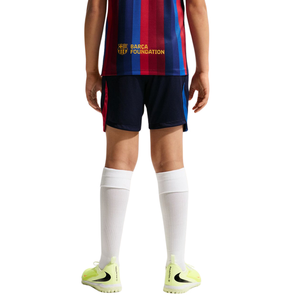 Spodenki dla dzieci Nike FC Barcelona 2026/27 Stadium Home granatowe II1719 498