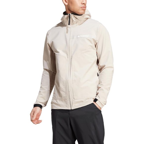 Kurtka męska adidas Terrex Multi Soft Shell beżowa HZ4423