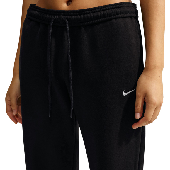 Spodnie damskie Nike Studio Fleece Medium Weight czarne IM8078 001