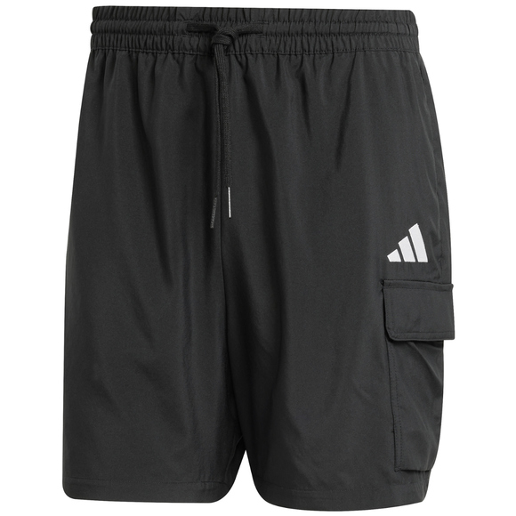 Spodenki męskie adidas Essentials Small Logo Cargo Chelsea czarne JF3530