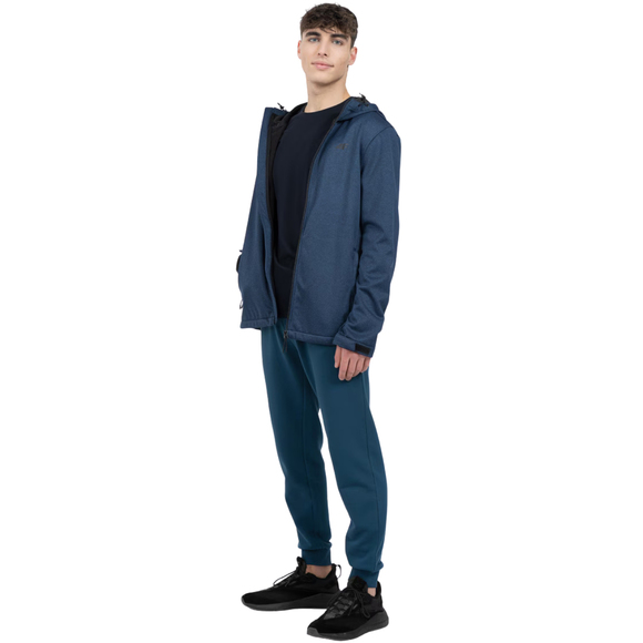 Kurtka męska 4F softshell ciemny granat melanż H4Z22 SFM350 30M
