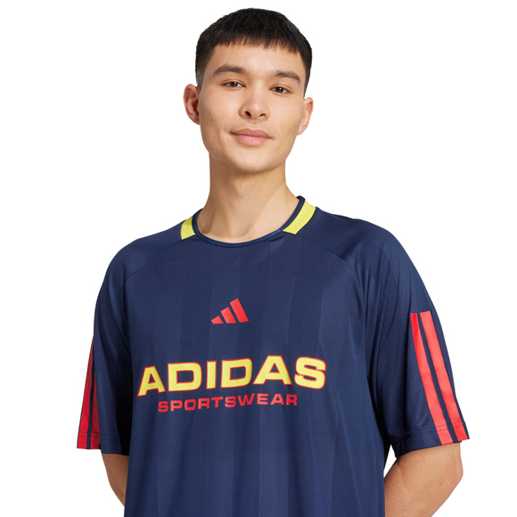 Koszulka męska adidas House of Tiro Jersey granatowa KB5571